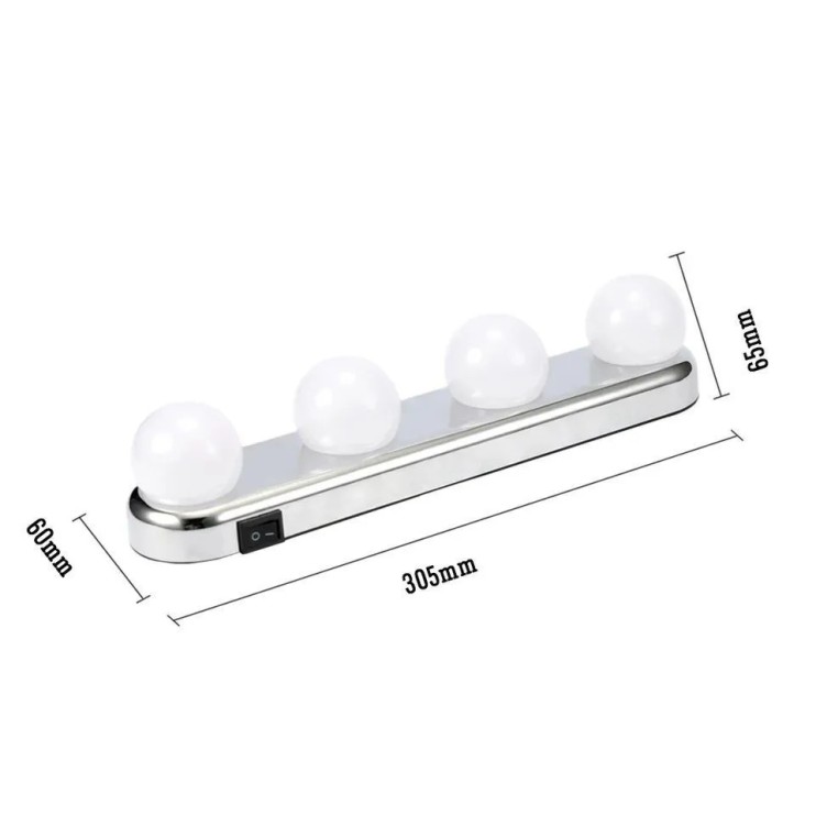 TDK-013 Лампа для макияжа набор 4 шт