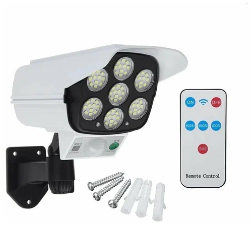 FNA-217 Фонарь Solar Sensor Light JLP-2178 с датчиком движения на солнечной батареи