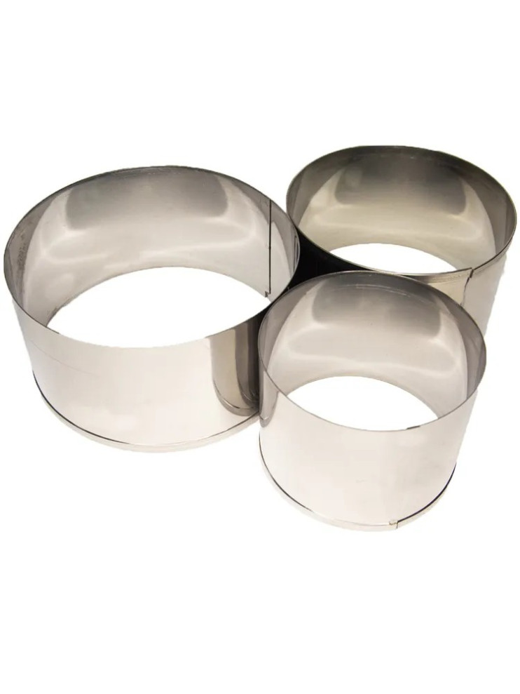 Rz-549 Кольцо Mousse Mold для торта и салатов 3 шт