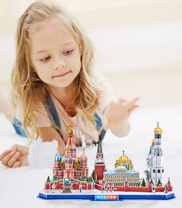 DT-337 Пазл CubicFun City Line 204 pcs