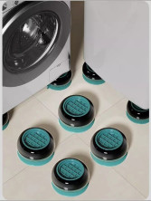 KP-173 Антивибрационные подставки Anti Slip Foot Mats для стиральной машины 