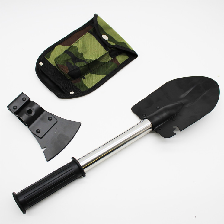 LT-002 Лопатка с топором и мини пилой