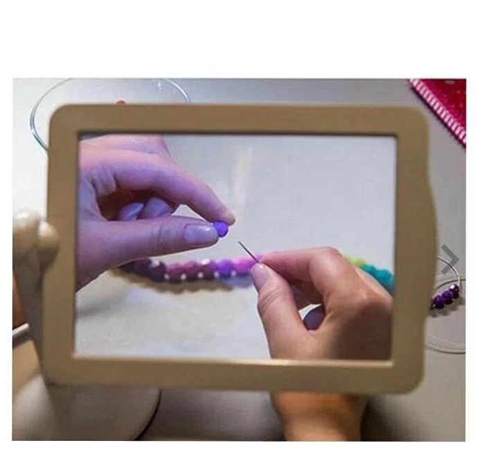 TV-496 Лупа Brighter Viewer настольная с подcветкой