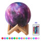 NCH-034-13 Ночник-светильник Moon Lamp цветной с пультом 13 см