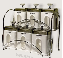 KP-730 Набор Rectangle Canister & Jar Set для сыпучих продуктов 