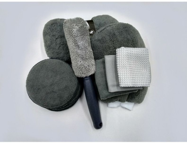 RZ-347 Набор для детейлинга Car Wash Kit 9шт автомобильный