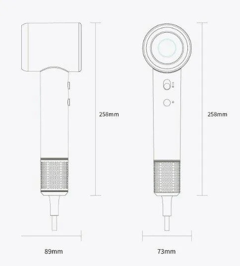 TDK-612 Фен Oнво для волос 