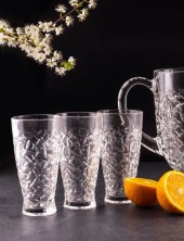 KP-359 Набор графин + стаканы (6 шт) стеклянный