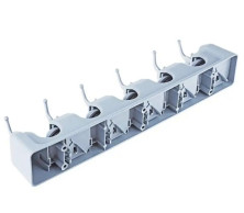 KP-653 Вешалка-держатель Mop Rack Broom Holder YW-10144 хозяйственный