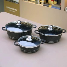 KP-360 Набор кастрюль WK 6шт с крышкой