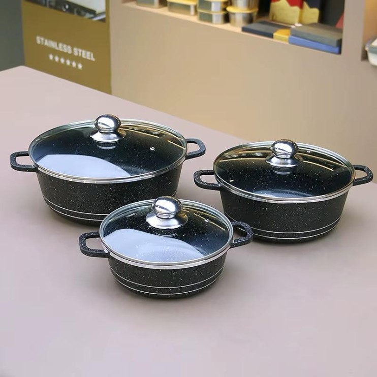 KP-360 Набор кастрюль WK 6шт с крышкой