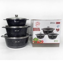 KP-360 Набор кастрюль WK 6шт с крышкой