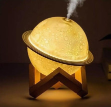 NCH-069 Ночник-увлажнитель 3D Saturn Lunar Lamp сатурн