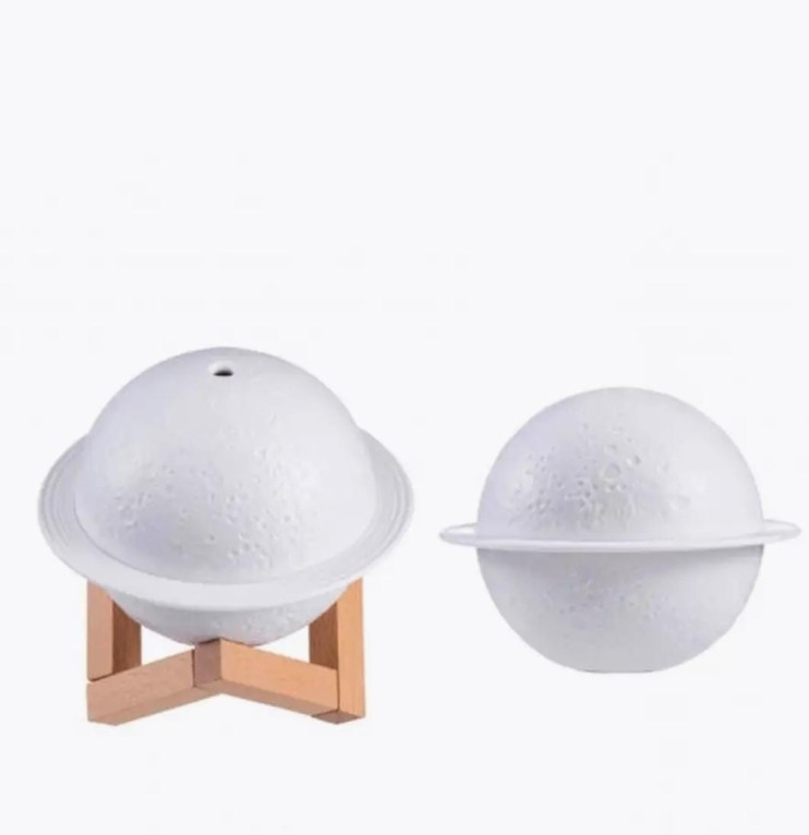 NCH-069 Ночник-увлажнитель 3D Saturn Lunar Lamp сатурн