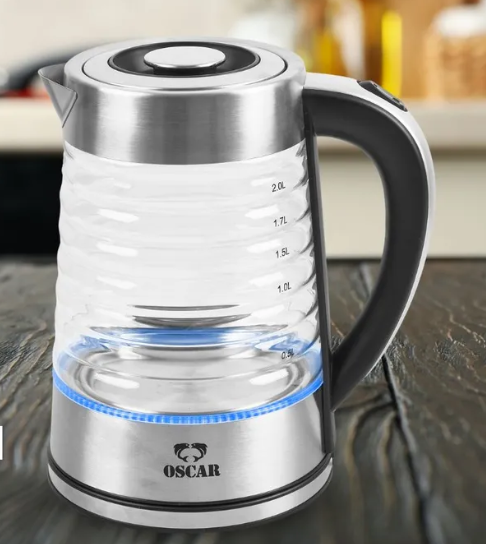 KP-127 Чайник Oskar OS-125 электрический с подсветкой