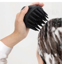MS-267 Щетка для головы и волос масажная,силиконовая