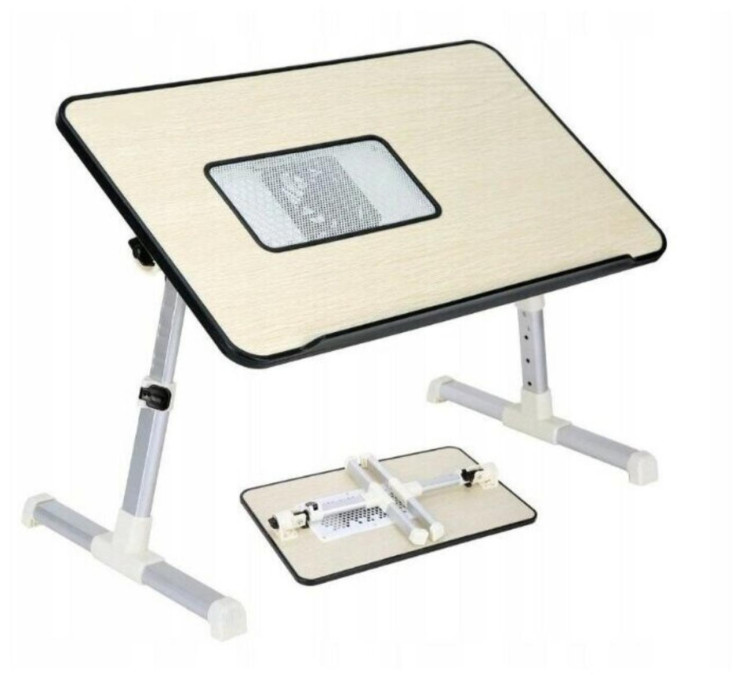 TV-132 Эргономичный стол Wood A8 Avant A6 для ноутбука с вентилятором