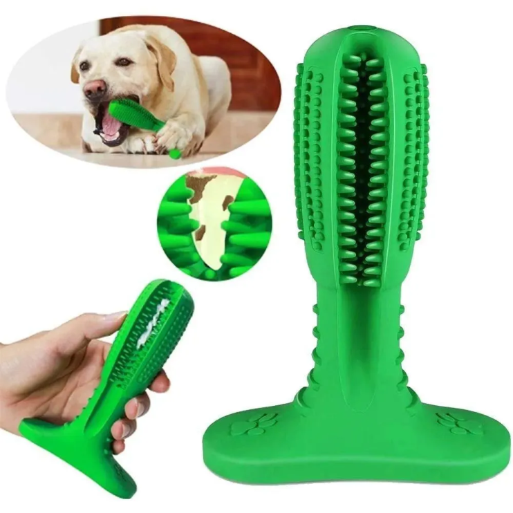 TV-693 Игрушка-кусалка Pet Toothbrush для собак силиконовая L
