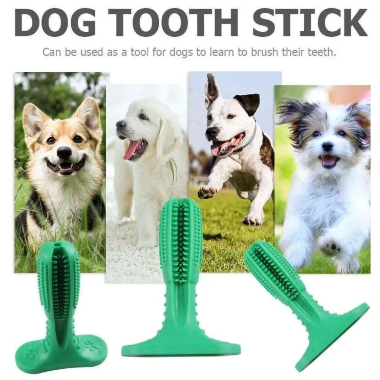 TV-693 Игрушка-кусалка Pet Toothbrush для собак силиконовая L