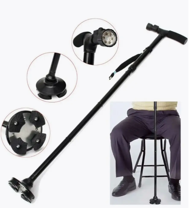 TV-143 Трость Trusty Cane с фонариком 