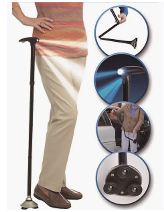 TV-143 Трость Trusty Cane с фонариком 