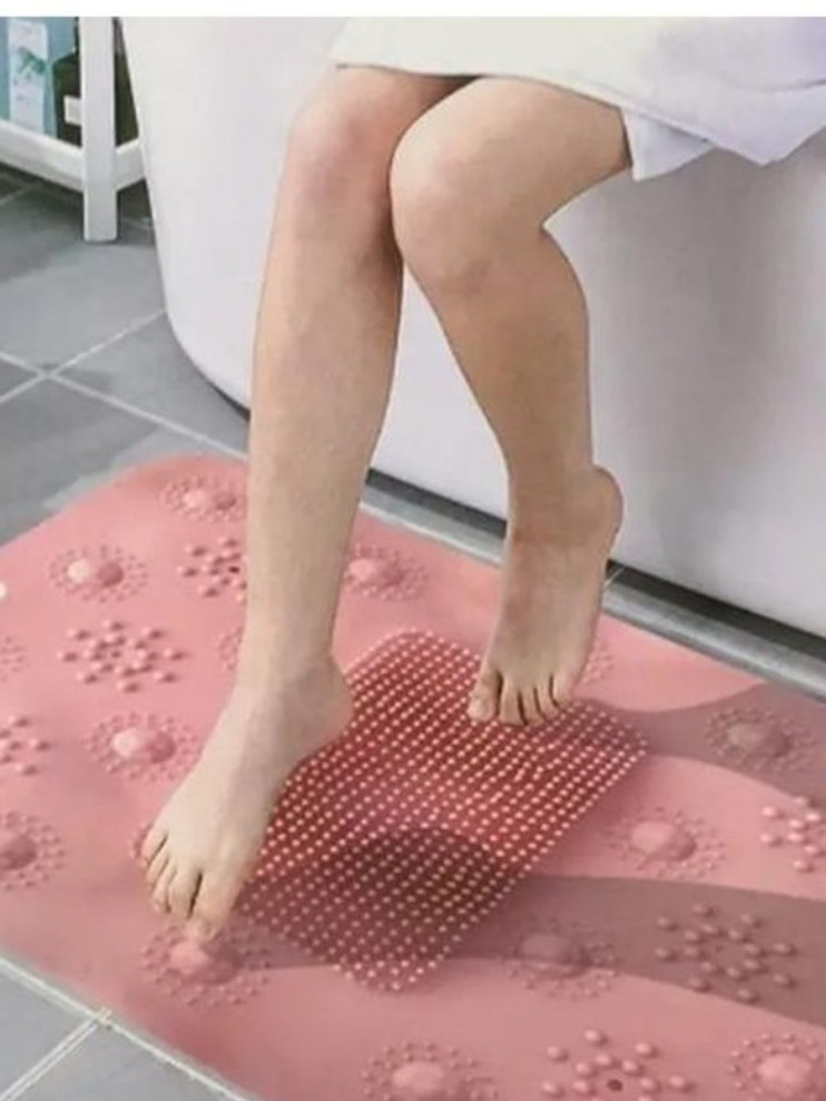 MS-298 Коврик Massage Bath Mat