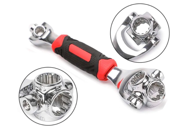 IN-176 Ключ Rotating Heads 360* гаечный