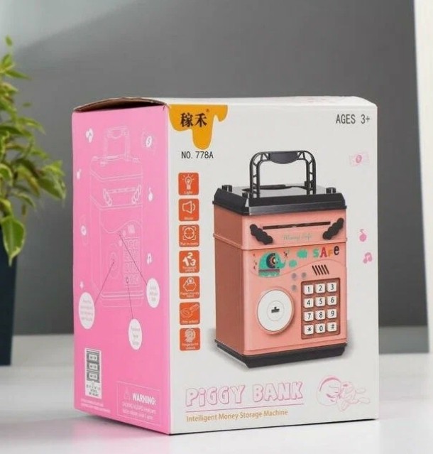 DT-324 Копилка Piggy Bank сейф детский