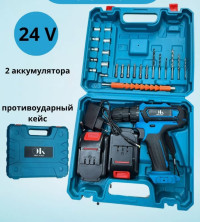 IN-167 Шуруповерт- набор инструментов OK в кейсе