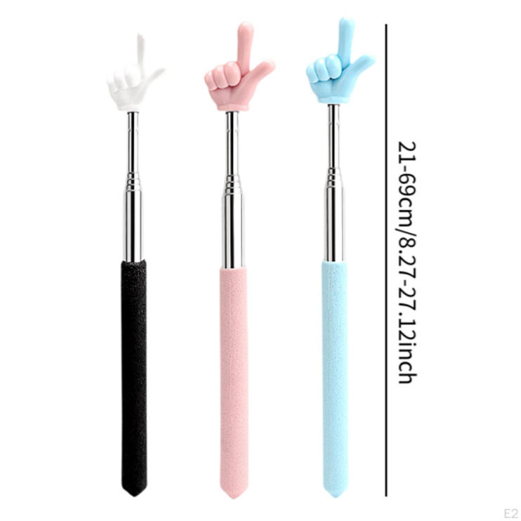 DT-209 Указка палка Pick Me с пальцем на конце телескопическая