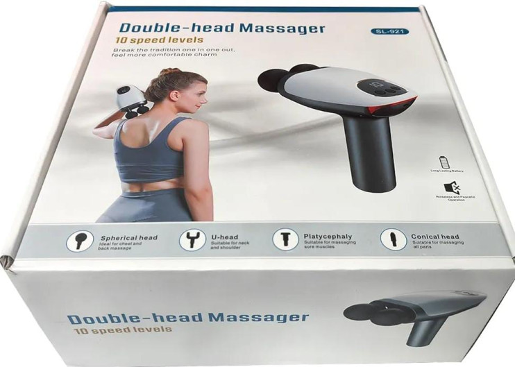 MS-210 Массажер Double-Head Massager двойной ударный 