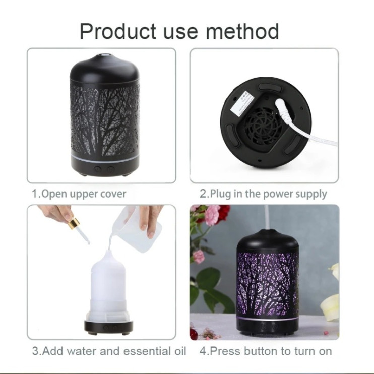 LM-010 Увлажнитель воздуха Ажурный ультразвуковой 