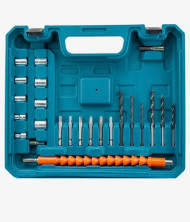 IN-168 Набор шуруповерт с 2 квадратными батареями 23 насадки