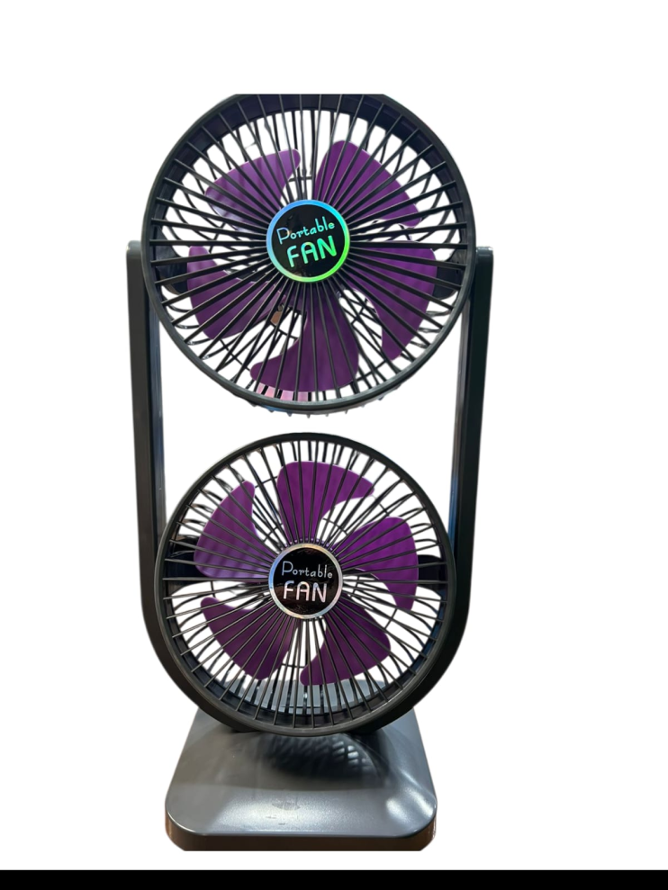 VR-025 Вентилятор Double Coolness настольный 