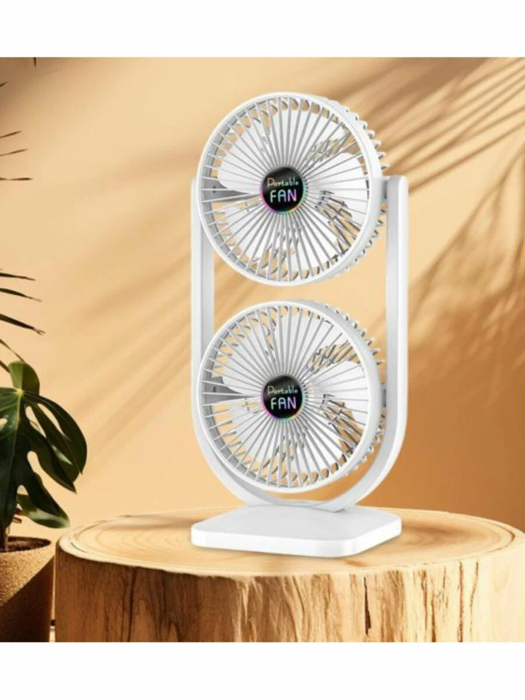 VR-025 Вентилятор Double Coolness настольный 