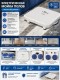 TDD-022 Робот-пылесос Level Gong Intelligent Sweeper NO.YS01 TV-A105 для мойки полов, полотер электрический для дома и офиса