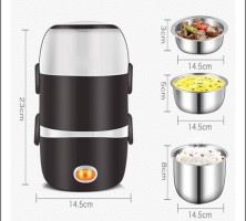 KP-170 Ланч-бокс Multifunctional Cooking Lunch Box  двухъярусный 2 л 