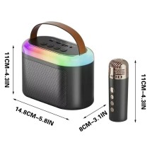 OP-235 Колонка Family KTV  с микрофонами 