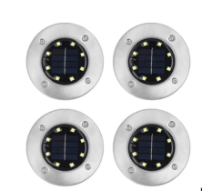 TV-430 Фонарь Led Disk  садовый 4 шт в наборе