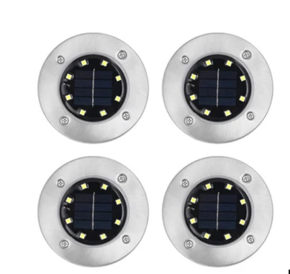 TV-430 Фонарь Led Disk садовый 4 шт в наборе