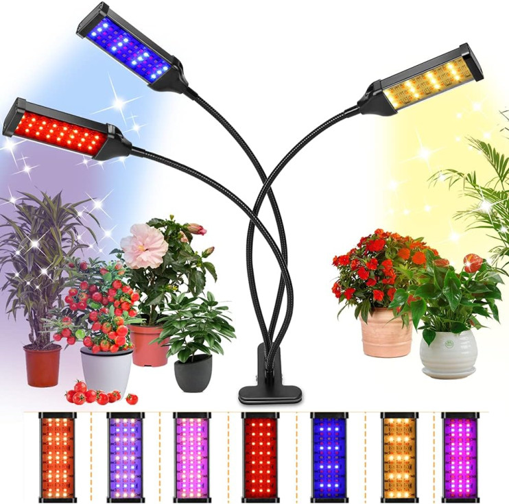 NCH-071 Фитолампа Grow Light LED Flexible для растений на 3 лампы