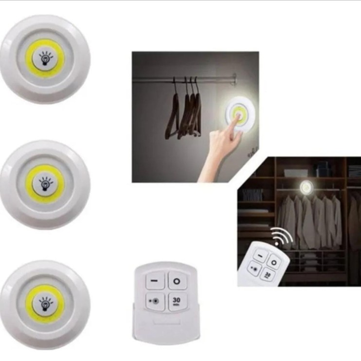 TV-709 Набор подсветок светодиодных LED Light With Remote Control Set Of 3 с пультом