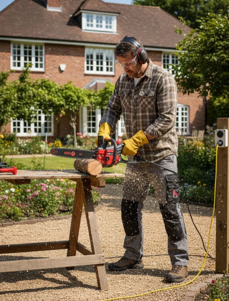 IN-009 Пила Velocity 512 цепная, электрическая