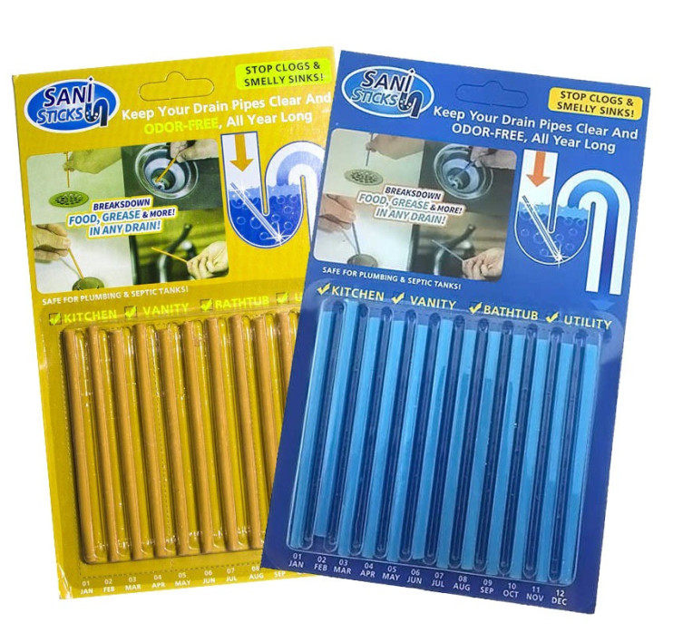 RZ-049 Палочки от засора слива Sani Sticks