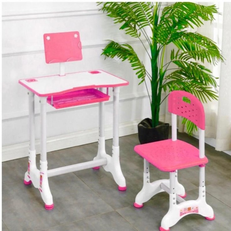 DT-314 Детский стул и стол розовый B-01