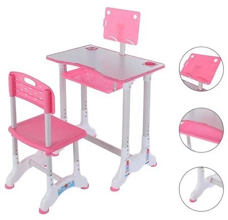 DT-314 Детский стул и стол розовый B-01