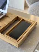 KP-182 Поднос деревянный для завтраков