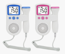 TV-678 Ультразвуковой аппарат Fetal Doppler для измерения сердцебиения плода 3 МГц с подсветкой экрана