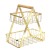KP-121 Корзина Home Storage Rack DZ3369A 2 яруса для фруктов и овощей