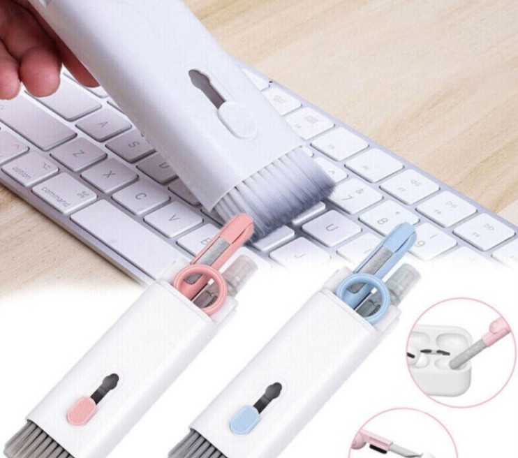 RZ-886 Щетка Multifunctional Cleaning Brush 7 in 1 для чистки наушников и клавиатуры